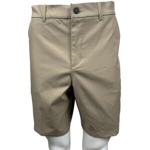 32 Degrees Cool Mens Size 32 Tan Twill Tech Classic Shorts Pants Golf Casual